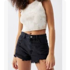 NWT PacSun High Rise Featival jean shorts